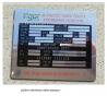 China Polish stainless steel business plaque with black filled, polished steel plates, factory