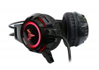 China Gaming Headset Breathing LED Lights / PC Headset With Mic factory