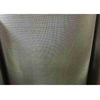 Quality Anti Rust 10 To 100 Mesh SS Woven Wire Mesh , 316 Stainless Steel Mesh Screen for sale