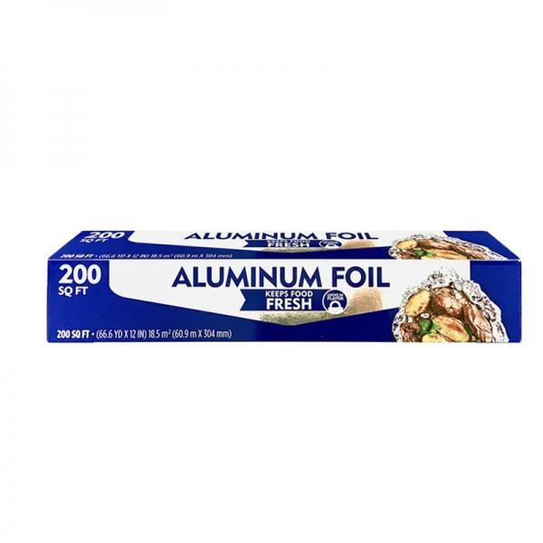 Quality Household Heavy Duty Aluminum Foil Roll Sheets With Cutter for sale