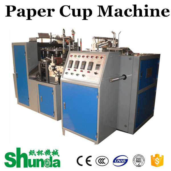 Quality Black / Green Tea Paper Cup Forming Machine Automatic Single PE Coated Paper for sale