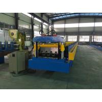 China Double Line Sheet Metal Roll Forming Machines , Floor Deck Metal Stud Roll Forming Machine for sale