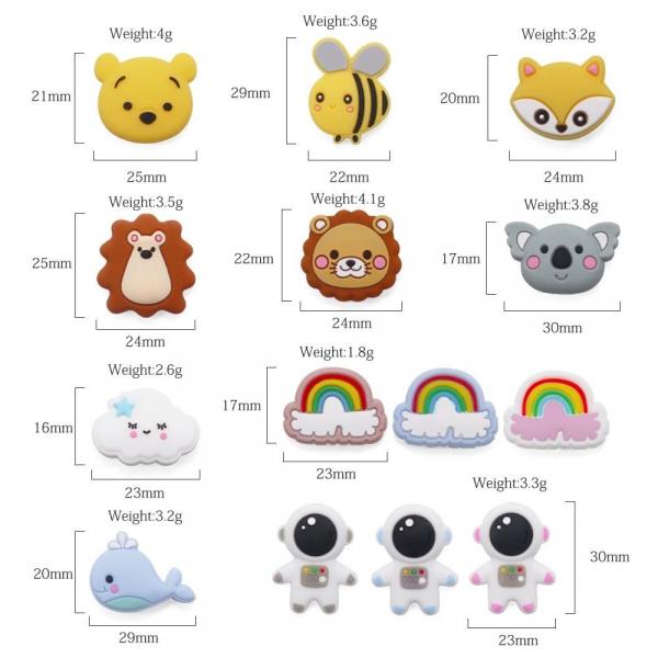 Quality Lightweight Silicone Baby Teether Toy Multipurpose Practical for sale