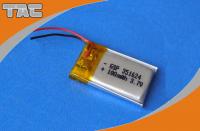 China Polymer Lithium Ion Battery Cell with PCB For HEV GSP351624 3.7V 100mAh factory
