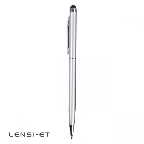 Quality 14.7CM Universal Stylus Pencil 2 In 1 Function Ball Point Stylus School for sale
