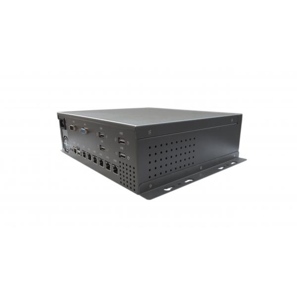 Quality 6LAN Embedded Industrial PC 6 Intel Gigabit Network Ports 2COM 6USB for sale