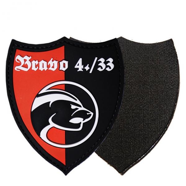 Quality Personalized Flat PVC Vinyl Patches Fashionable Design For Jacket Hats for sale