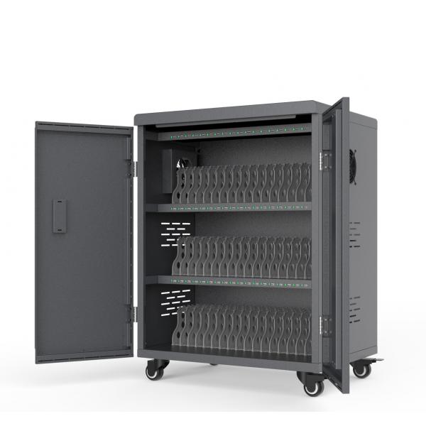 Quality Gray 54 Bays USB Charging Cabinet  For School 8S Security Protect for sale