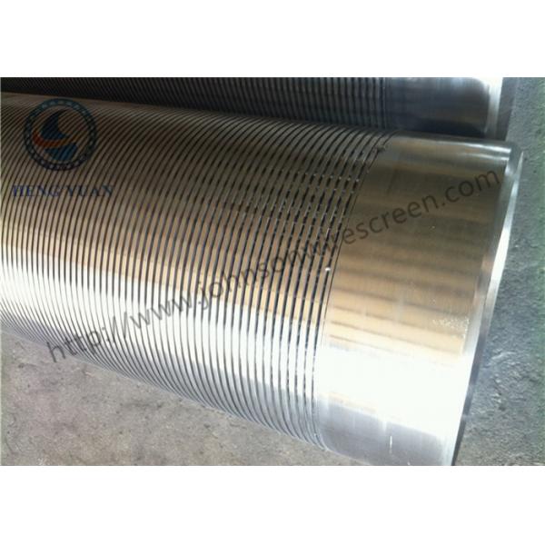 Quality 0.25mm Slot Size Wire Wrapped Screen 316L Grade High Mechanical Load Capacity for sale