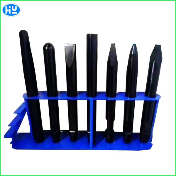 Quality 195mm Hydraulic Breaker Chisels Moil Point 42CRMO Excavator Concrete Breaker for sale