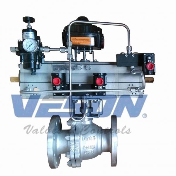 Quality Aluminum Alloy 180 Degree Pneumatic Actuator Double Acting Valve Solution for sale