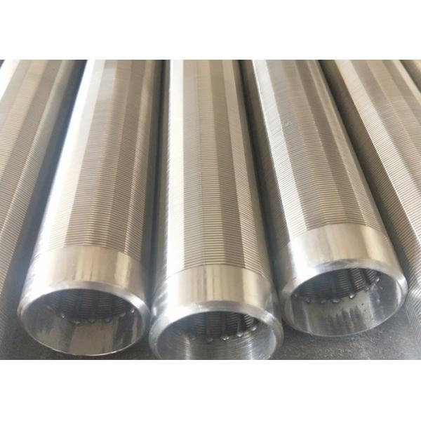 Quality Fully Welded Downhole Slotted Tube High Strength With Large Open Area for sale