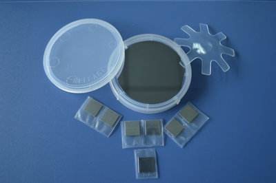 Quality Black Indium Phosphide Wafer , Semiconductor Wafer For LD Application for sale