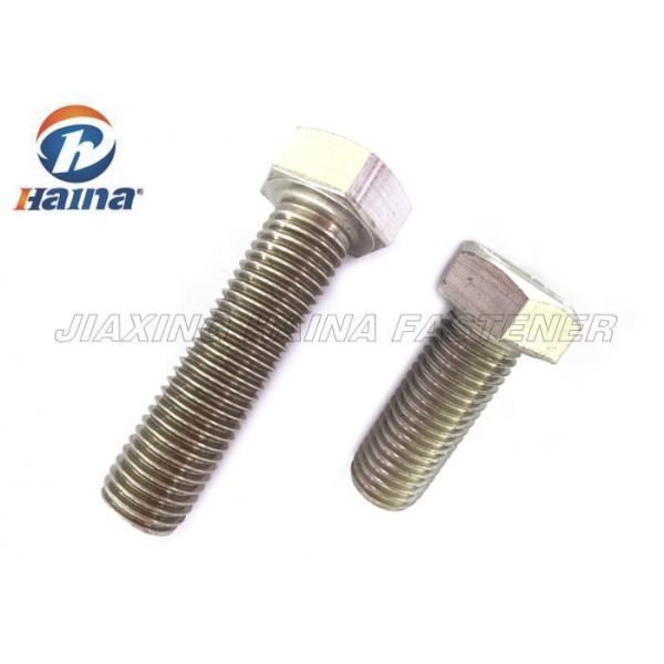 Quality 304 316 Stainless Steel Hex Head ASME Right Hand Threads Inch Bolt for sale