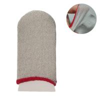 Quality Anti Sweat Silver Glass Fiber Finger Cots Sleeve For Gaming for sale