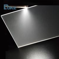 China 100% Pure Mitsubishi Transparent LGP Acrylic Sheet LED Perspex Panels factory