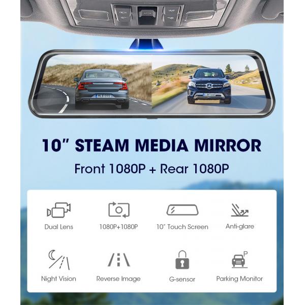 Quality 32GB Voice Control Car Camcorder FHD 1080P Dashcam Mode Parking IP57 Waterproof for sale