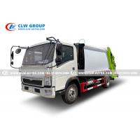 China SINOTRUK HOWO 8 Waste Compactor Truck Rear Loader Compressed garbage truck factory