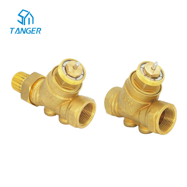 Quality Brass Pressure Independent Control Valve (PICV) Automatic Balancing Valve for sale