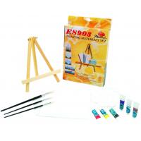 China Beautiful Oil Painting Sets For Adults With Table Triangular Easel for sale