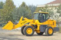 China Yellow Joystick Control Front End Wheel Loader With Fast Coupling 3000kg factory