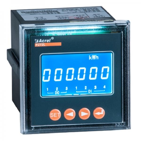 Quality 75*75mm Digital 220v DC Energy Meter For Solar Panels PZ72L-DE for sale