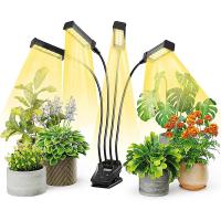 China 4 Head Gooseneck LED Plant Grow Light Garden Lighting LED Grow Light 18W Full Spectrum Phyto Lamp factory