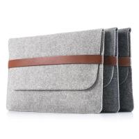 China Factory price mac book pro felt laptop briefcase bag. size is a4. 3mm microfiber material factory
