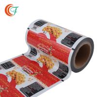 Quality Peanut Bean Snack Packaging Film Moisture Proof Plastic Roll Packaging Food for sale