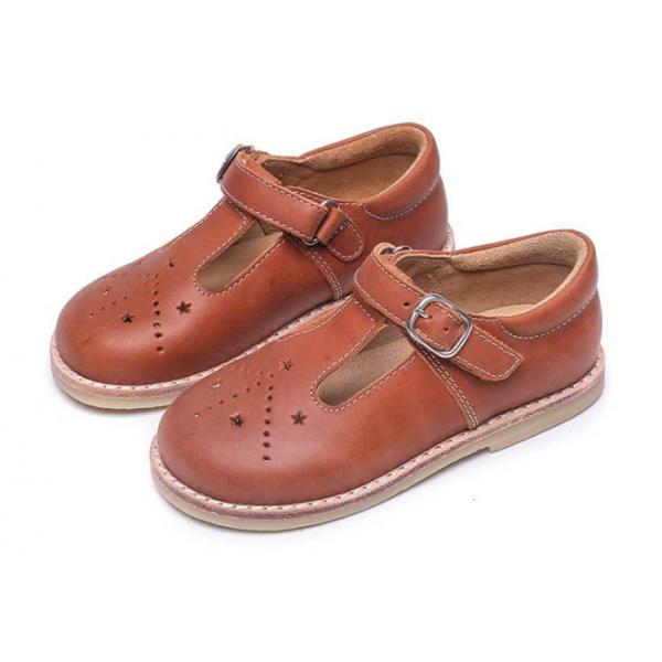 Quality Breathable Vamp School Girls Mary Jane Flat for sale