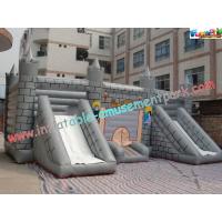 Quality Kids Commercial Inflatable Bouncer Slide , Outside Magic Castle for sale