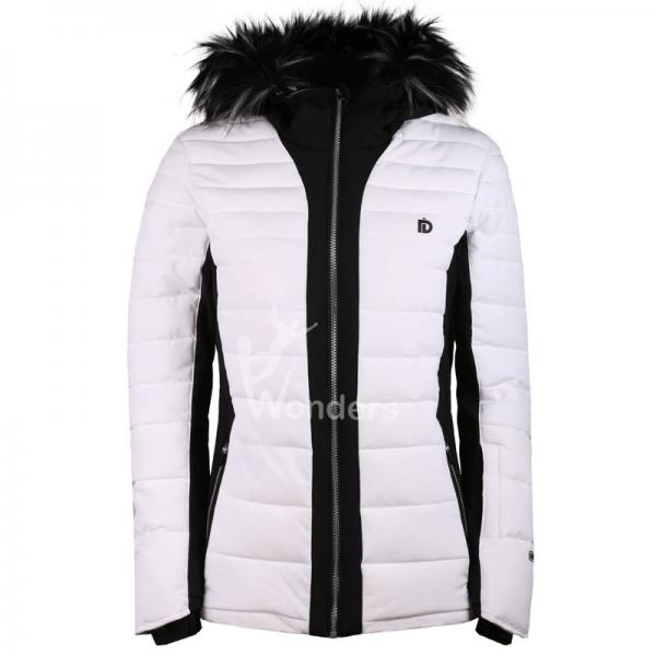 Quality Ladies Mid Weight Outdoor Padded Jacket Outwear Puffer Coat Customized for sale