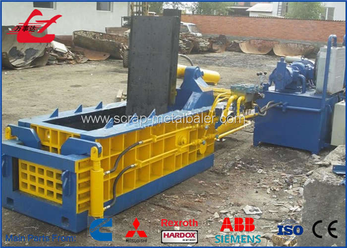China Copper Wire Scrap Metal Baler Waste Equipment Bale Front Out CE Certificate factory