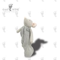 China PP Cotton Animal Scarf Eco Friendly Stuffed Baby Comforter 29 X 23 X 32cm factory