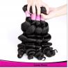 China Pure Hair Extension Double Weft Natural Loose Wave Virgin Human Hair factory