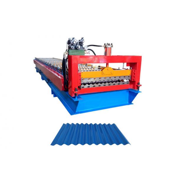 Quality Total Power 4 Kw Corrugated Sheet Roll Forming Machine Voltage 380V 50Hz 3 for sale