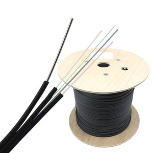 Quality FTTH Drop Fiber Optic Cable 2 Core Outdoor Fiber Optic Cable for sale