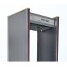 China High Sensitivity Waterproof Door Frame Metal Detector 6 Detection Zones factory