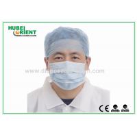 Quality 20 - 40 Gsm PP SMS Doctor Disposable Head Cap Elastic At Back For Medical for sale