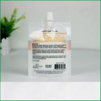 China Liquid stand up pouch with spout / spout pouch packaging for gel masque / shampoo liquid spout pouch factory
