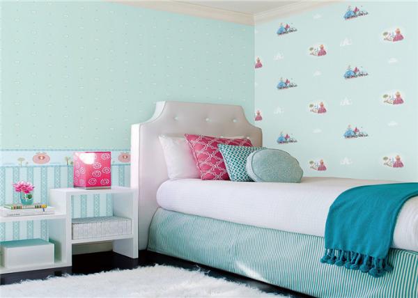 Simple Style Interior Design Bedroom Wallpaper For Boys