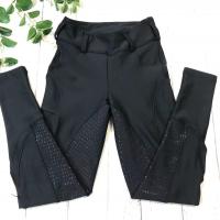 China Kids Horse Riding Tights Performance Full Seat Silicone Equestrian Schooling Riding Pants factory
