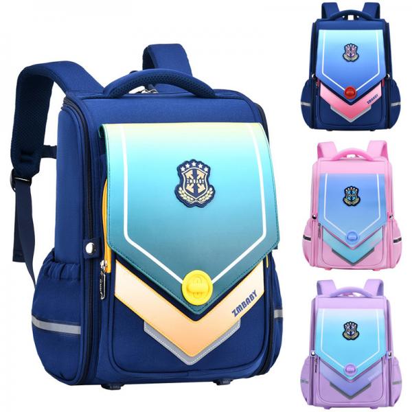 Quality Children Orthopedic Kids Backpack Large Capacity Waterproof School Bag OEM for sale