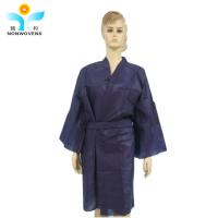 China 28g - 70g Unisex Disposable Kimono Gowns For Beauty Centre for sale