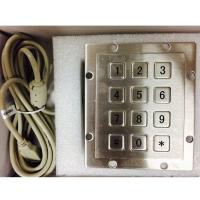 Quality Access Control IP65 Waterproof Function Keypad Stainless Steel Numeric for sale