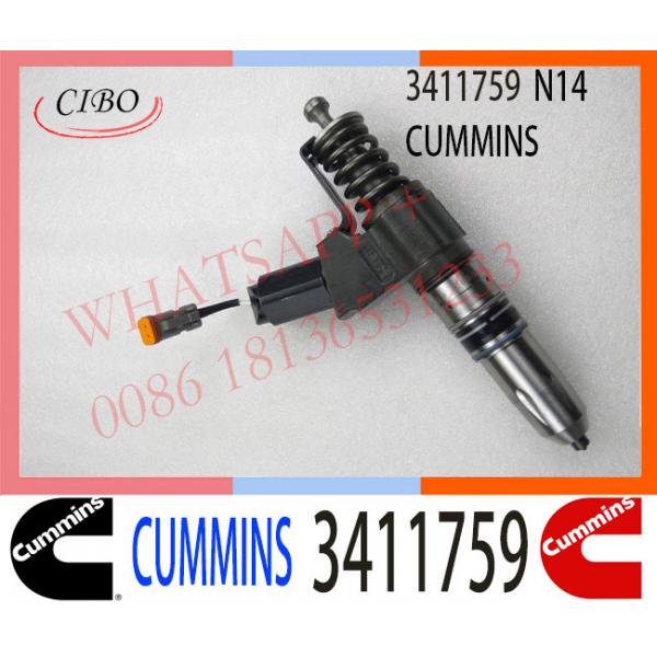 Quality ISO Approved Genuine Excavator 3411759 CUMMINS Fuel Injector for sale