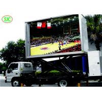 China Led Mobile Advertising Trucks P5 Outdoor Full Color led mobile digital advertising sign trailer factory