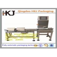 China Professional Horizontal Check Weigher Machine / Online Weigher Machine OEM Available factory