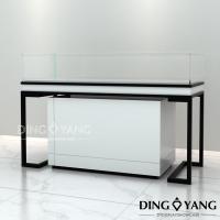 China 1200x550x950mm Lock Installed MDF Jewelry Store Counter factory