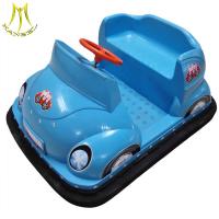 China Hansel  kids plastic indoor / outdoor playground used bumper cars for sale portable bumper cars factory